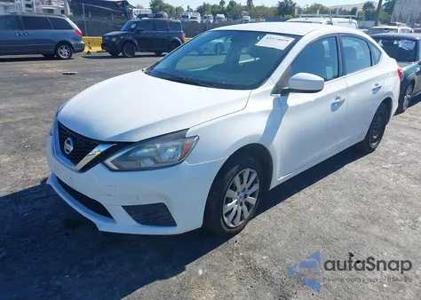 2017 Nissan Sentra Sv из США, поврежденный, VIN 3N1AB7APXHY321969